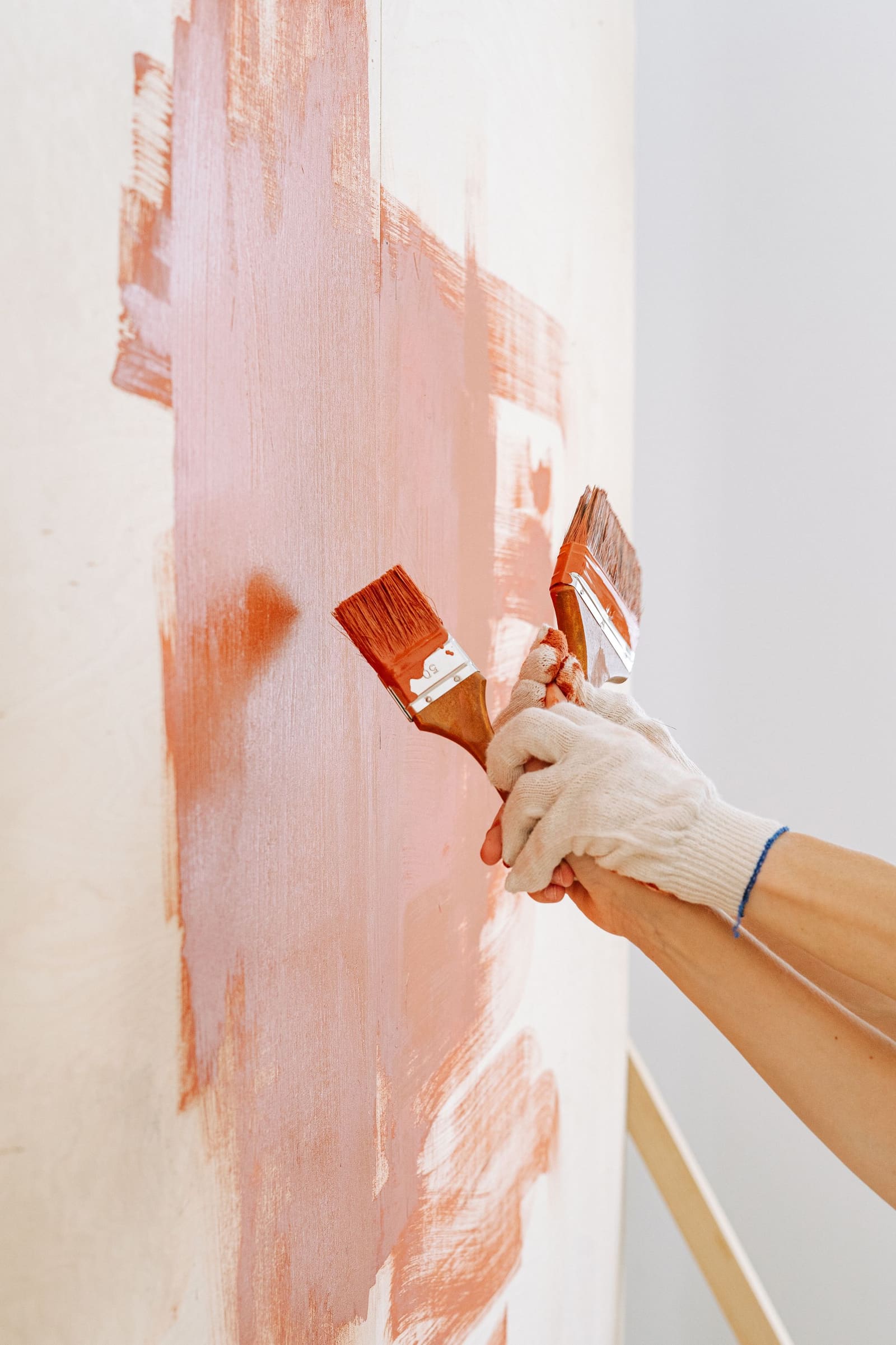 Painting a wall